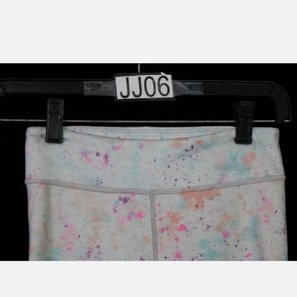 Athleta Girls paint splatter leggings Large 12 - Picture 3 of 6